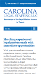 Mobile Screenshot of carolinalegal.com